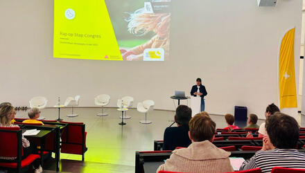 Mireille Colson op congres